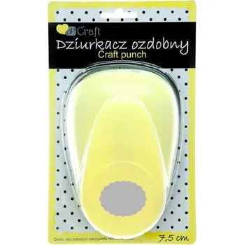 Děrovačka dekorační elipsa 7,5 cm