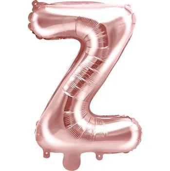 Balónek Fóliové písmeno Z - rose gold, 40 cm