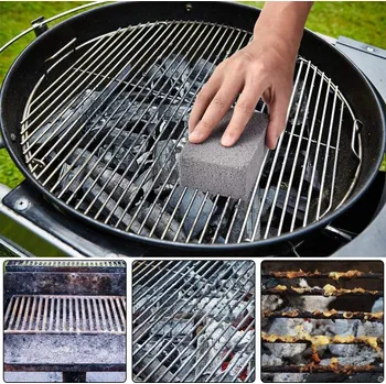 Příslušenství pro gril Deminas | Čistící kámen na rychlé vyčištění grilu, roštů a připálenin