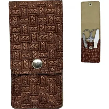 Manikúra Pauline Travel 3ks BrownMosaic 48220