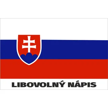 Vlajka Fan vlajka Slovenska - LIBOVOLNÝ NÁPIS 44532