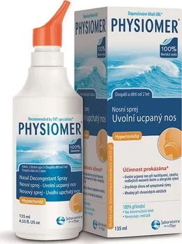 Nosní sprej Omega Pharma Physiomer Alergie a nosní dutiny 135 ml