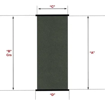 Ohřev bazénu Vágner Pool Solární kolektor SC 1,2 m x 4,0 m -- plocha 4,8 m2