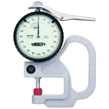 Číselníkový tloušťkoměr INSIZE s přesností 0,005 mm