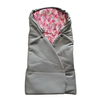 Zavinovačka CARATTI Jarní zavinka Melody by C... šedá/fuchsie kytka