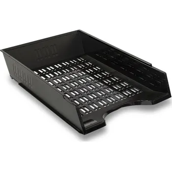 Archivační box Děrovaný kancelářský odkladač Donau, A4, černý