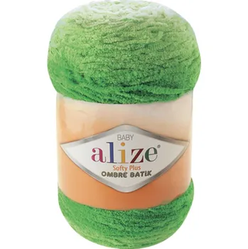 Příze Alize Softy Plus Ombre Batik 7287 Green