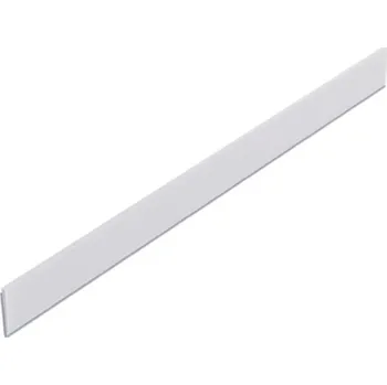 Prodejní regál Cenovková lišta lichoběžníku 400 mm - ukončení oboustranného regálu SU5 | Wexta.cz