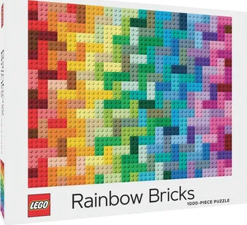 Puzzle Chronicle Books LEGO Rainbow Bricks 1000 dílků