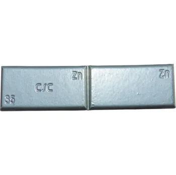 Sada na opravu pneumatiky 91-35g závaží samolepicí zinek nízké, v=3,8mm