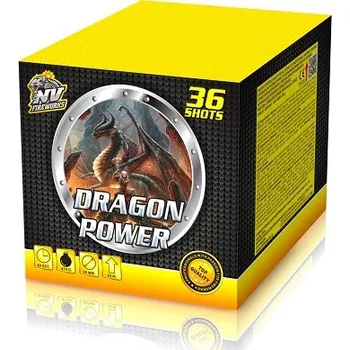Zábavní pyrotechnika Kompaktní ohňostroj Dragon Power 36 ran / 25 mm