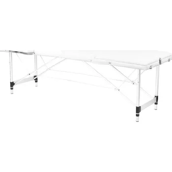 Masážní stůl Skládací masážní stůl ALU KOMFORT 3 - bílý