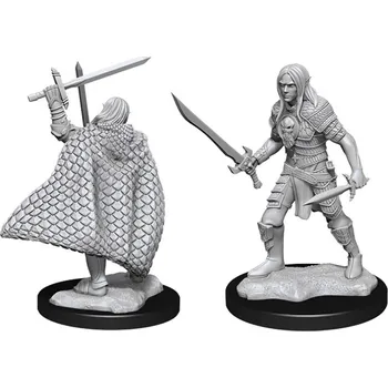 Příslušenství k deskovým hrám WizKids Pathfinder Battles Deep Cuts Unpainted Miniatures - Elf Fighter Male