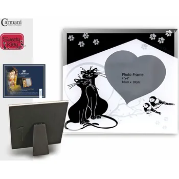 Fotoalbum Carmani® Carmani - Fotorámeček pro milovníky koček - 18*17 cm