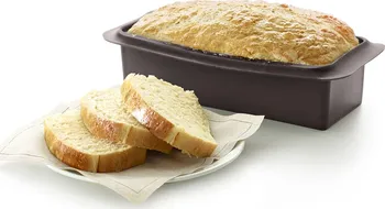 Lékué Silikonová forma na celozrnný chléb 25 cm hnědá 