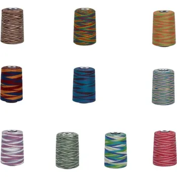 Nit Polyesterová nit melírovaná Viga 80 multicolor