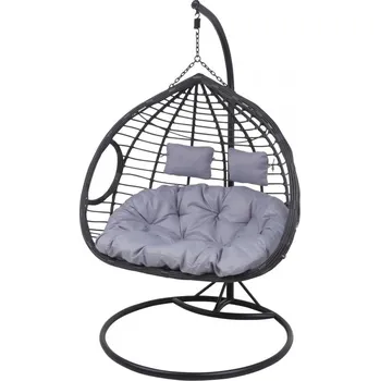 Závěsné křeslo Patio Nathan antracit