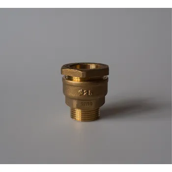 Instalatérský materiál V&G Valogin Mosazný svěrný přechod na PE s vnějším závitem Redukce: 25 x 3/4”