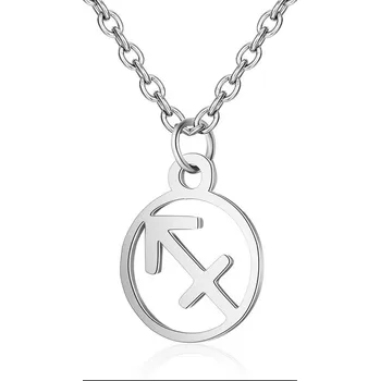 Náhrdelník Šperky4U Ocelový řetízek s přívěškem znamení střelec - OPD0140-09