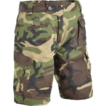 Ochranné vybavení na lov a střelbu Defcon 5® Kraťasy Defcon5® Advanced Tactical Ripstop, Barva: US woodland, Velikost: XL