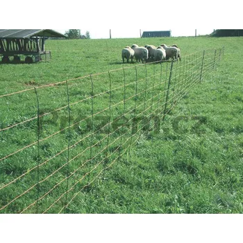 Ohradník Elektrický ohradník, ovčí síť TitanNet 90 cm / 50 m, 1hrot na ků