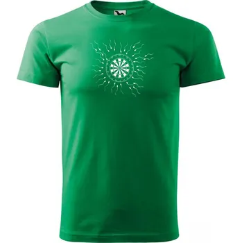 Malfini Triko s potiskem - Motiv 9 - green - S