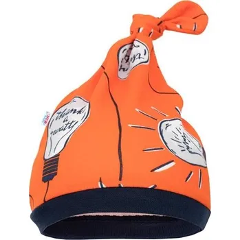 Kojenecká čepice Kojenecká bavlněná čepička New Baby skvělý nápad, vel. 68 (4-6m)