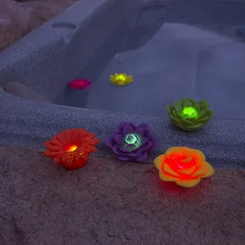 Párty světlo plovoucí Květina 3Ks