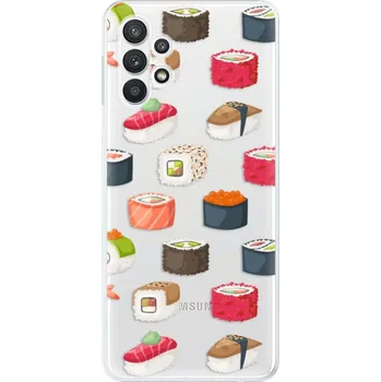 Pouzdro na mobilní telefon Odolné silikonové pouzdro iSaprio - Sushi Pattern - Samsung Galaxy A32
