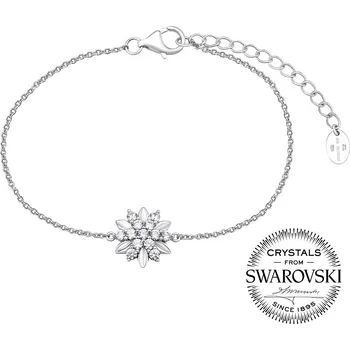 Módní doplněk SILVEGO stříbrný náramek ALIVIA se Swarovski® Zirconia