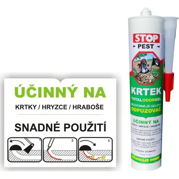 Hubení hlodavce Pest Control Chemical Total Odor Gel 230g Slevy za ks: 1 ks