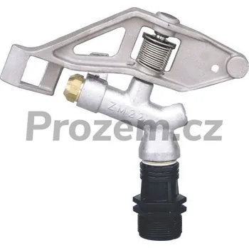 Zavlažovač Kruhový postřikovač Perrot ZM22 mosazný, 1 1/2", kruhový rozstřikovač, kruhový zadešťovač