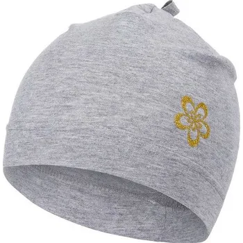 Čepice LITTLE ANGEL Čepice tenká lesk Outlast® - šedý melír Vel. 2 | 39-41 cm