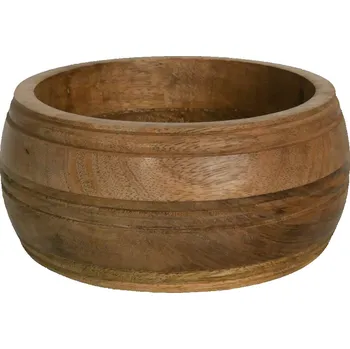Vyřezávaná miska z mangového dřeva Mango - 15*15*9,5cm