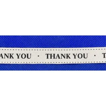 Stuha Stuha bavlněná Thank you