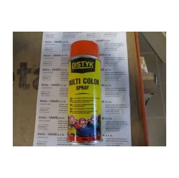 Barva ve spreji barevný sprej 400ml, spray barva - Oranžová ral2004