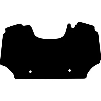 Rohožka GRANIT gumová rohožka do traktoru Same Dorado 65, Dorado 70 s mechan. plynovým pedálem (od 1995), černá rohož do traktoru