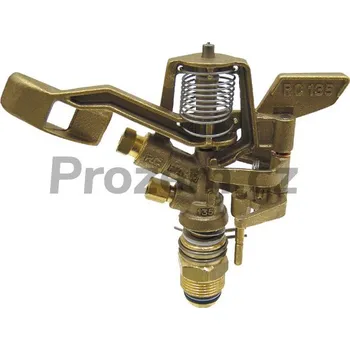 Postřikovač Výsečový postřikovač RC 135 mosazný, výsečový rozstřikovač, 3/4"