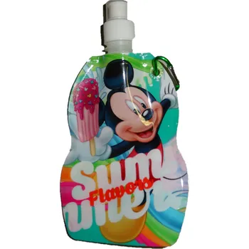 Láhev Chlapecká láhev na pití s Mickem Mousem na připnutí s karabinou. CARS