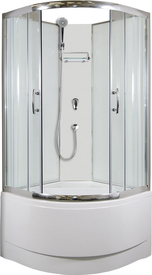 ARTTEC CALYPSO 90 x 90 cm - Sprchový box model 1 čiré sklo 5 let záruka