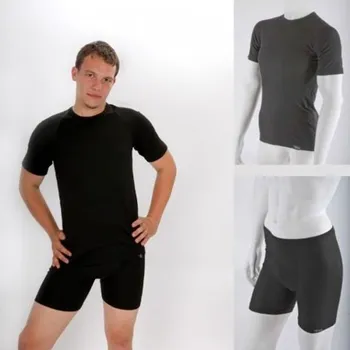 Pánské tričko NANOSPOL triko pánské COOL NANO PTK BLACK - 3XL