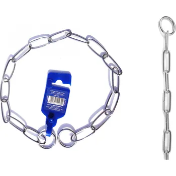 Obojek pro psa Record Stahovák kovový zdravotní jednořadý 60cm