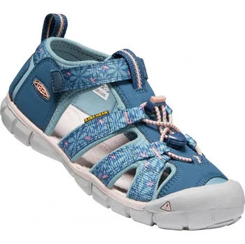 Dívčí sandály Keen Seacamp II CNX Children Real Teal/Stone Blue