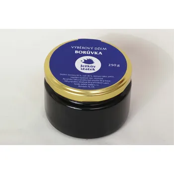 Výběrový džem borůvka, 250 g