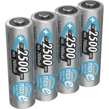 Článková baterie Ansmann maxE HR06 akumulátor AA, Ni-MH, 2500 mAh, 1.2 V, 4 ks