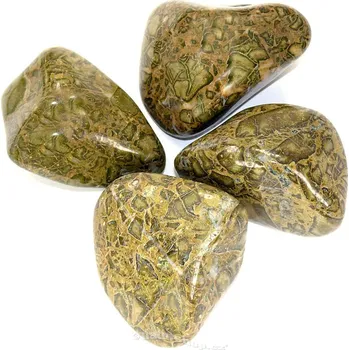 Přírodní kámen Jaspis zelený brekciový vel.XL (Afrika)