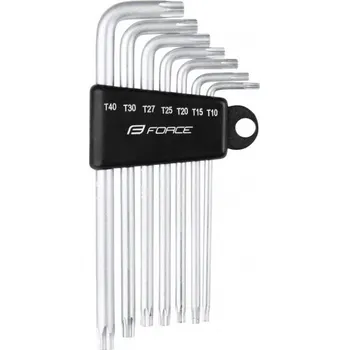 Klíč sada 7 torx klíčů FORCE PROFI T10-40