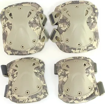 Sportovní střelba EmersonGear Set taktických loketních a kolenních chráničů - ACU