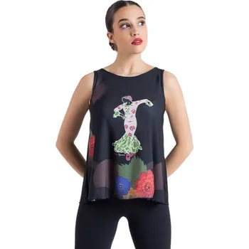 Happy Dance,Tričko s flamenco motivem 2460SU, potisk 17 44