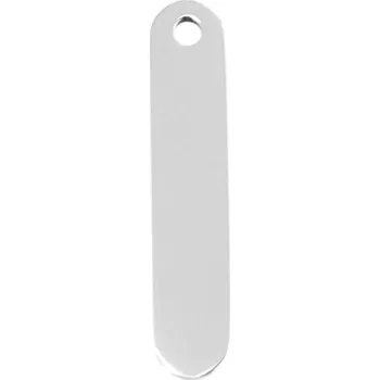 Přívěsek Šperky4U Ocelový přívěšek - destička 6 x 29 mm - DR1317